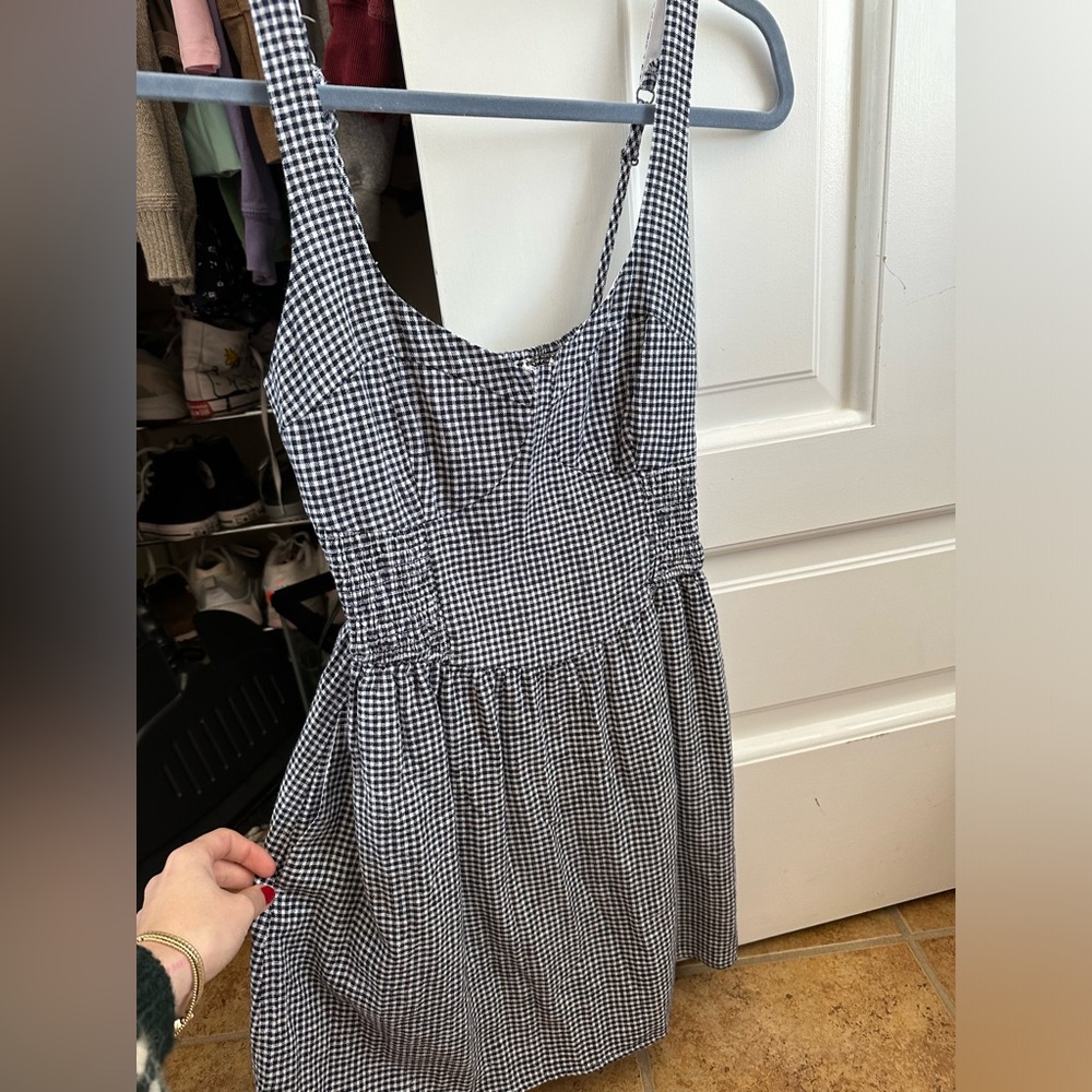 Hollister gingham dress